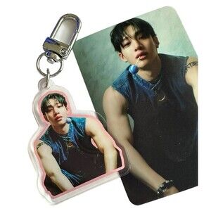 Bang Chan Stray Kids Dominate ATE Kawaii Acrylic Keychain Bias Gift Accessory